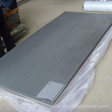 Decorative perforated metal mesh sheet plate